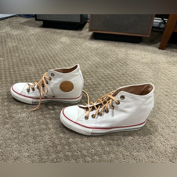 Converse All Star Wedge Platform 9.5 - Picture 4 of 10